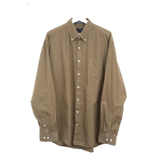 Gant Khaki Green Button Up Shirt XL Mens Long Sleeve Button Up - Picture 1 of 12