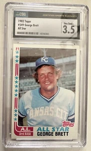 1982 Topps #549 George Brett All Star - CSG/CGC 3.5 - Picture 1 of 2