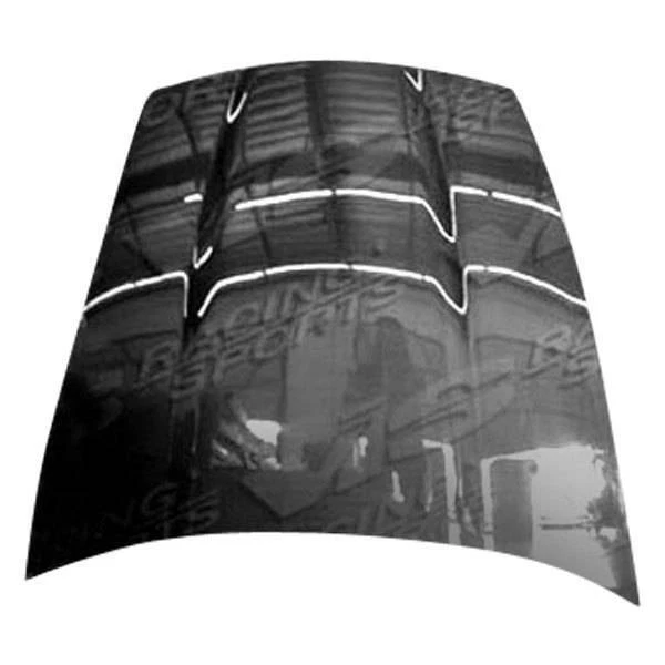 Carbon Fiber Hood OE-Style For 05-13 2dr Chevrolet Corvette - Image 1 of 1