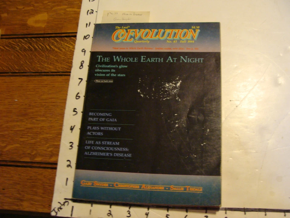 Vintage magazine-- CoEvolution Quarterly, Fall 1984, no. 43 - Image 1 of 1