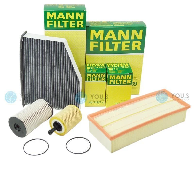 Mann Filter Set Inspection Complète Pour VW Tiguan 5N 2.0 TDI 136/140/163/170 PS - Photo 1/1