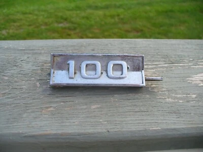 Ford Econoline 100 1968 (solo número) furgoneta emblema lateral C8UB-8920978 Fomoco OEM  Foto 1 de 4