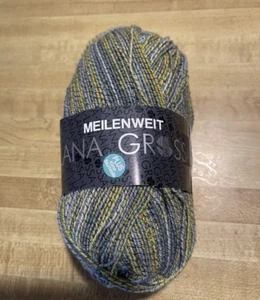 Meilenweit Marmo Stretch cotton wool sock yarn Green blues 7251 - Picture 1 of 2