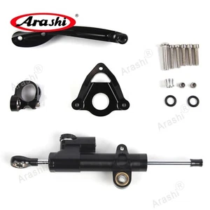 Steering Damper Stabilizer & Mount Bracket Kit For Honda CBR600RR 2007 - 2016 BK - Picture 1 of 9