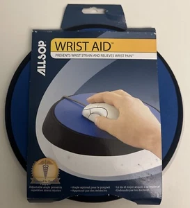 Allsop Wrist Aid Circular Mouse Pad - Blue (26226) - Picture 1 of 4