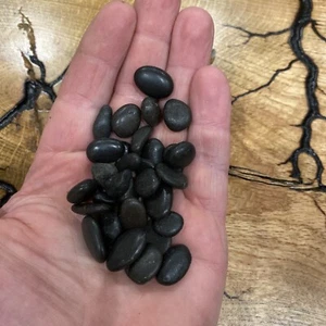 Black Rock, River Rocks Kieselsteine für Pflanzen 8,5 Pfund , Deko Steine - Bild 1 von 1