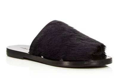 Freda Salvador 258512 Womens Leather Calf Hair Sandals Midnight Blue Size 7.5 M - Image 1 of 2