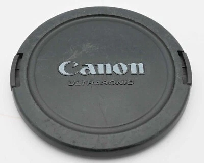 Genuine Canon EOS E-77 Ultrasonic 77mm Front Lens Cap  (#17915) - Image 1 of 2