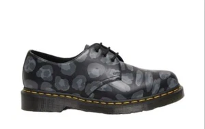 Zapatos Oxford Dr. Martens 1461 con impresión de leopardo distorsionada talla 37 / Reino Unido 4 / NUEVOS - Imagen 1 de 3