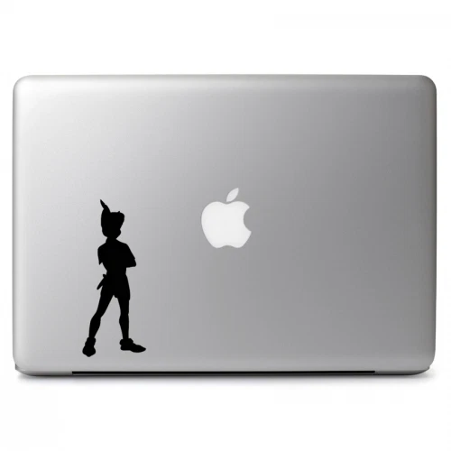 Peter Pan Standing Vinyl Decal Sticker for Macbook Laptop Car Window Wall Door - Image 1 of 4