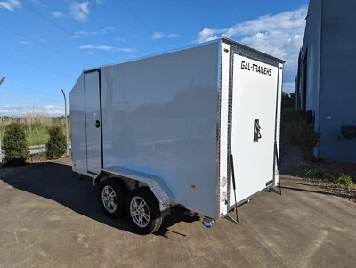 2025 - 3.6m ALUMINUM  ENCLOSED TRAILER- FINANCE AVAILABLE - image 1 of 4