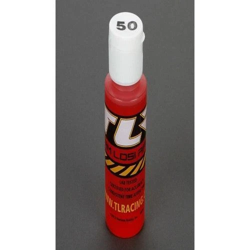 Losi TLR74013 Racing Silicone Shock Oil 50wt 2oz 8ight 3.0 TEN-SCTE - Image 1 of 1