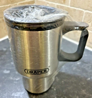 Taza Tradesman Builders té caliente capacidad 400 ml taza de viaje de acero inoxidable Foto 1 de 4