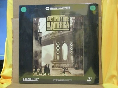 FACTORY SEALED LASER DISC    "ONCE UPON A TIME IN AMERICA"   A 1985 RELEASE - Image 1 of 2