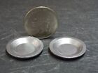 Dollhouse Miniature Pie Plates Set of 2 1:12 one inch scale Z013 Dollys Gallery