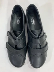 Hotter Leap Leapy Talla 8.5 EE. UU. 6.5 Reino Unido Cuero Negro Concepto Zapatos - Imagen 1 de 12
