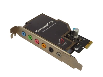 ASUS SUPREME FX II MAXIMUS FORMULA GREEN PCI-EXPRESS HD 6.1 SOUNDKARTE # GK9103 - Bild 1 von 2