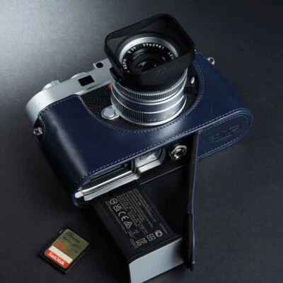 Handmade Genuine Leather Half Camera Case Cover For Leica M11 - Image 1 of 4