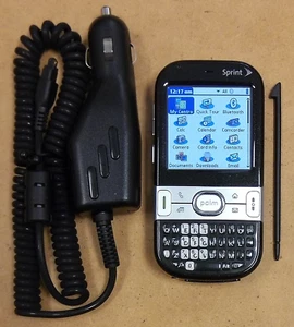 Palm Centro 690 - Black ( Sprint ) Very Rare palmOne Smartphone w/ Sudoku & Pen - Picture 1 of 5