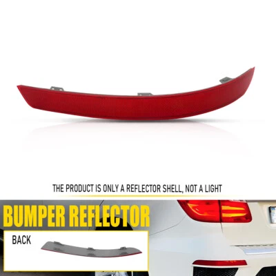 Rear Left Side Bumper Reflector Tail Lamp For 13-16 Mercedes Benz GL500 GL550 M - Image 1 of 4