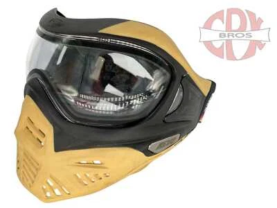 Маска/очки для пейнтбола V-Force Grill 2.0 — желтовато-коричневые/черные Revo - Изображение 1 из 4