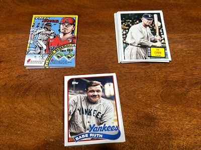 2023 ARCHIVES YOU PICK INSERT TOPPS COMIC DOUBLE HEADERS HIT STARS BABY BOOMERS - Image 1 of 4