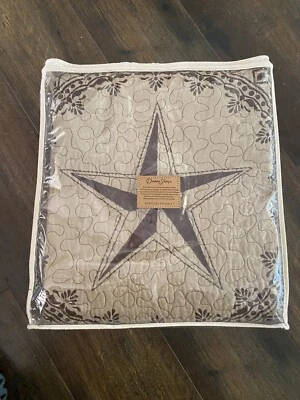 Edredón Donna Sharp Twin Back To Texas Star Western Rústico Foto 1 de 4
