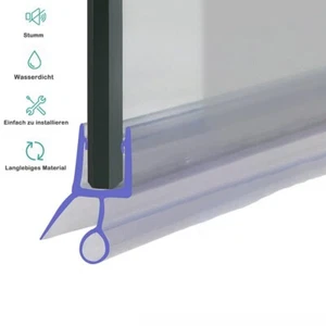 Shower Seal 2pcs Set Shower PVC Pack Replace Replacement Seal Transparent - Picture 1 of 17
