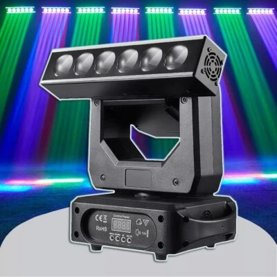 120W LED Moving Head Light DMX512 Control with Running Effects for DJ/Stage/Part - Image 1 of 4