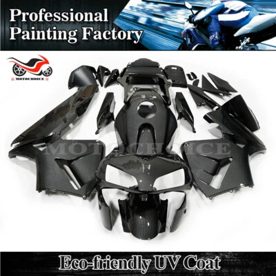 Carbon Fiber Painted Fairing Kit for Honda CBR600RR 2003 2004 Injection Bodywork - Image 1 of 4