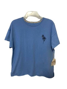 T-Shirt Bienenkind, süß, verwickelt/Vinyl recycelte Fäden blau Sommershirt - Bild 1 von 8