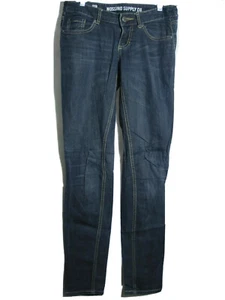 Mossimo Supply dunkelblaue Skinny-Damenjeans Größe 3L/L Passform 6 - Bild 1 von 2