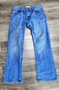 Levi's 527 Jeans Youth 18 Reg 29x29 Bootcut Med Wash Fade - Picture 1 of 7