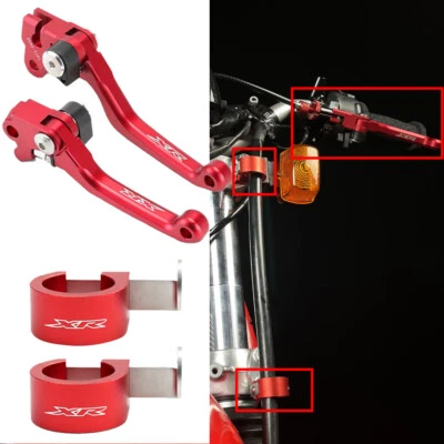 Palancas de embrague de freno/guía de manguera de freno para HONDA XR 250/400 Motard XR 650R XR 600R Foto 1 de 4