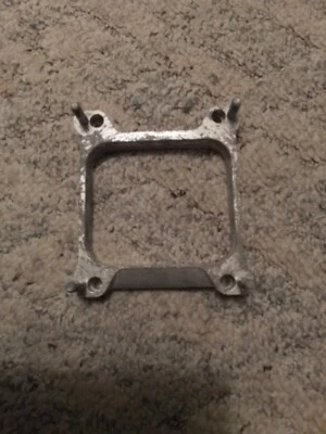 Placa adaptadora/espaciador de carburador de 4 barriles para camioneta Chevy GMC profundidad de 3/4" Foto 1 de 4