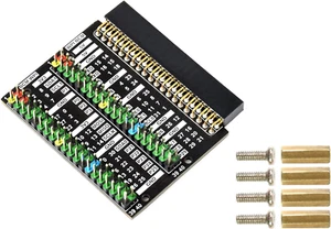 for Raspberry 400 GPIO Header Adapter 2X 40 PIN Color-Coded Header Expansion Bo - Bild 1 von 9