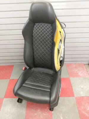 2017 Audi R8 V10 Spyder OEM LH Driver Seat Heated Power Speaker TESTED Black Foto 1 de 4