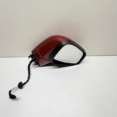 Espejo retrovisor lateral derecho del pasajero Chevrolet Trax 2014-2016 punto ciego OEM rojo Foto 1 de 4