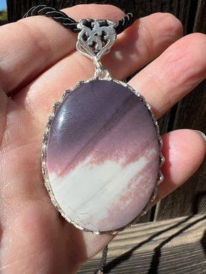 Collar colgante de jaspe jacinto Foto 1 de 4