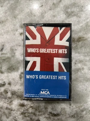🔥 The Who – Greatest Hits Cassette (1983)  Legendary Rock Essentials! - Image 1 of 3
