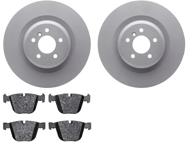 Rear Brake Pad and Rotor Kit For 2010-2013 BMW X5 M 2011 2012 NN995FB - Imagem 1 de 1