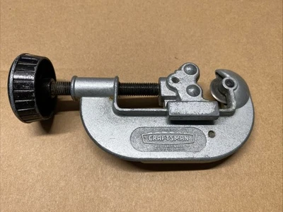 Cortador de tubos vintage com logotipo de engrenagem artesanal 1/8" - 1" diâmetro 9-5533 - Imagem 1 de 4