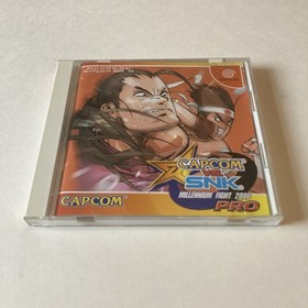 Capcom Vs. SNK Millennium Fight 2000 Pro For Sega Dreamcast, NTSC-J, CIB