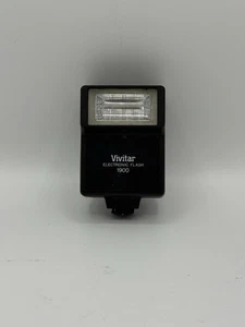 Vintage Vivitar 1900 Electronic Flash Shoe Mount Camera Photography - Picture 1 of 7
