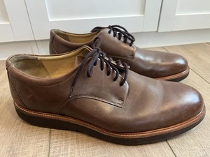 Samuel Hubbard Mens Founders Shoes M2100-041 Chestnut Brown Sz 13 Wide Vibram - Picture 1 of 23