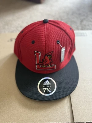 Gorra ajustada Adidas University of Louisville Cardinals NCAA Climalite talla 7 3/4 Foto 1 de 3