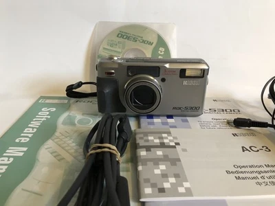 Ricoh Compact Digital Camera RDC-5300 3x Zoom 2.3 像素 带小册子/线 — 第 1/4 张图片