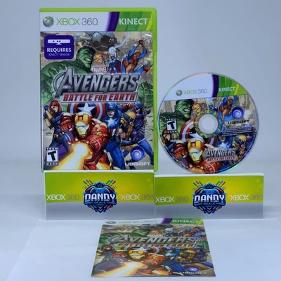 Marvel Avengers: Battle For Earth en caja con manual - Xbox 360 Foto 1 de 4
