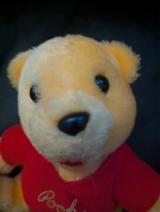 Vintage 1980s Small Winnie The Pooh  6” Plush Disneyland Walt Disney World - Picture 1 of 5