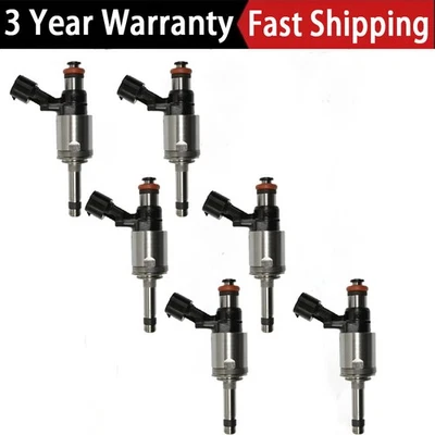 Injetores de combustível 6X para 2015-2017 Ford Expedition Lincoln Navigator 3.5L V6 Turbo - Imagem 1 de 4